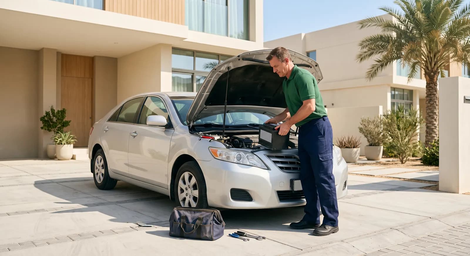 Car Battery Replacement Dubai