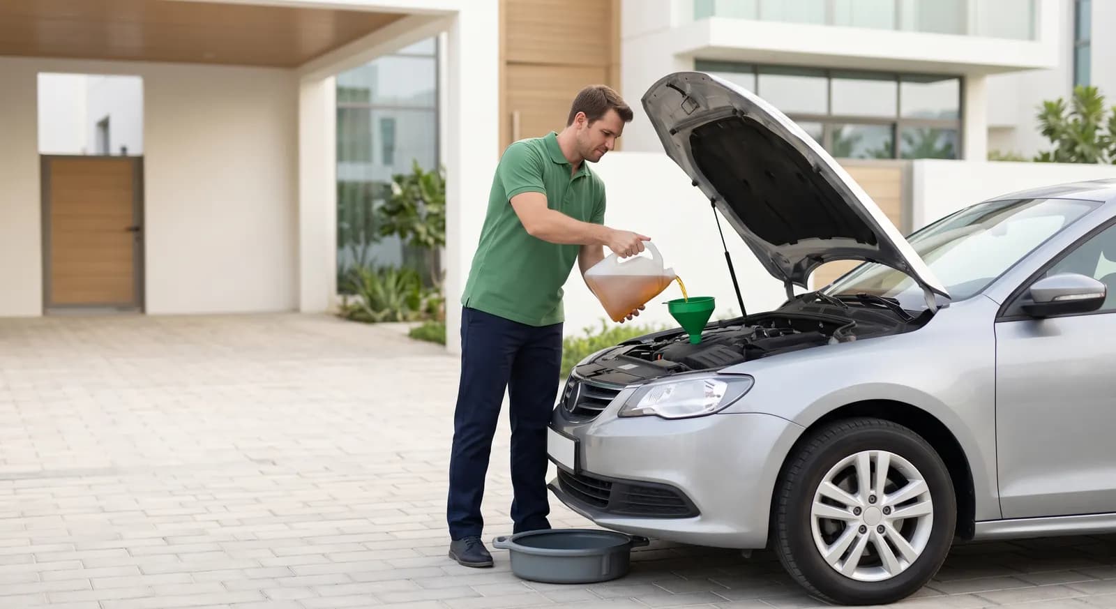 Engine Oil Change Service Dubai