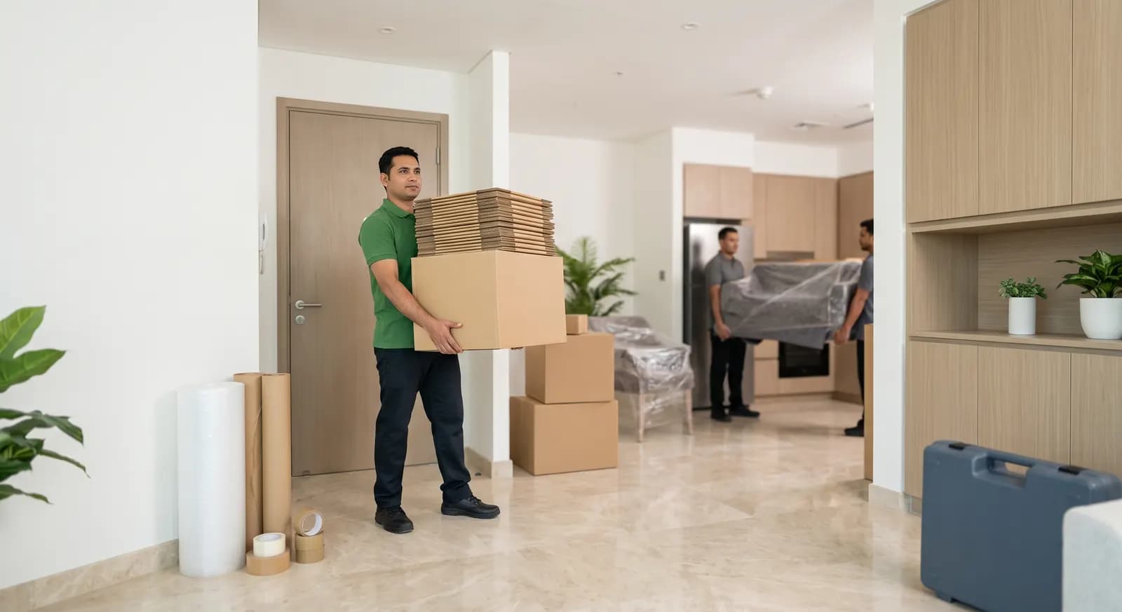 Packing Materials Delivery Dubai