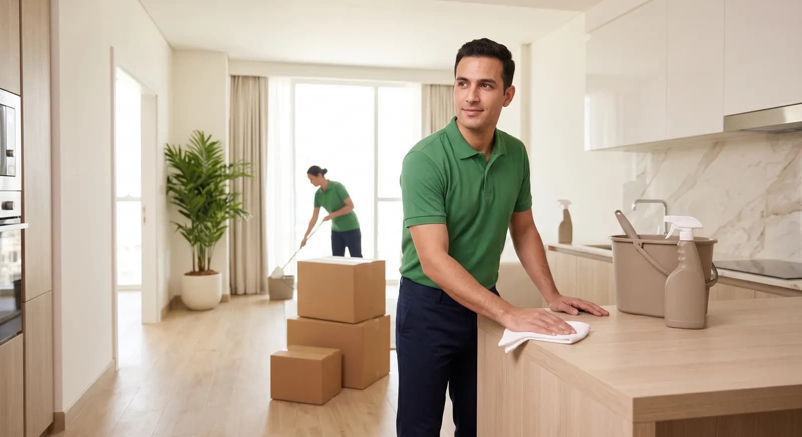 Move-in Fresh Start Package (Deep Clean + Pest + AC) Dubai