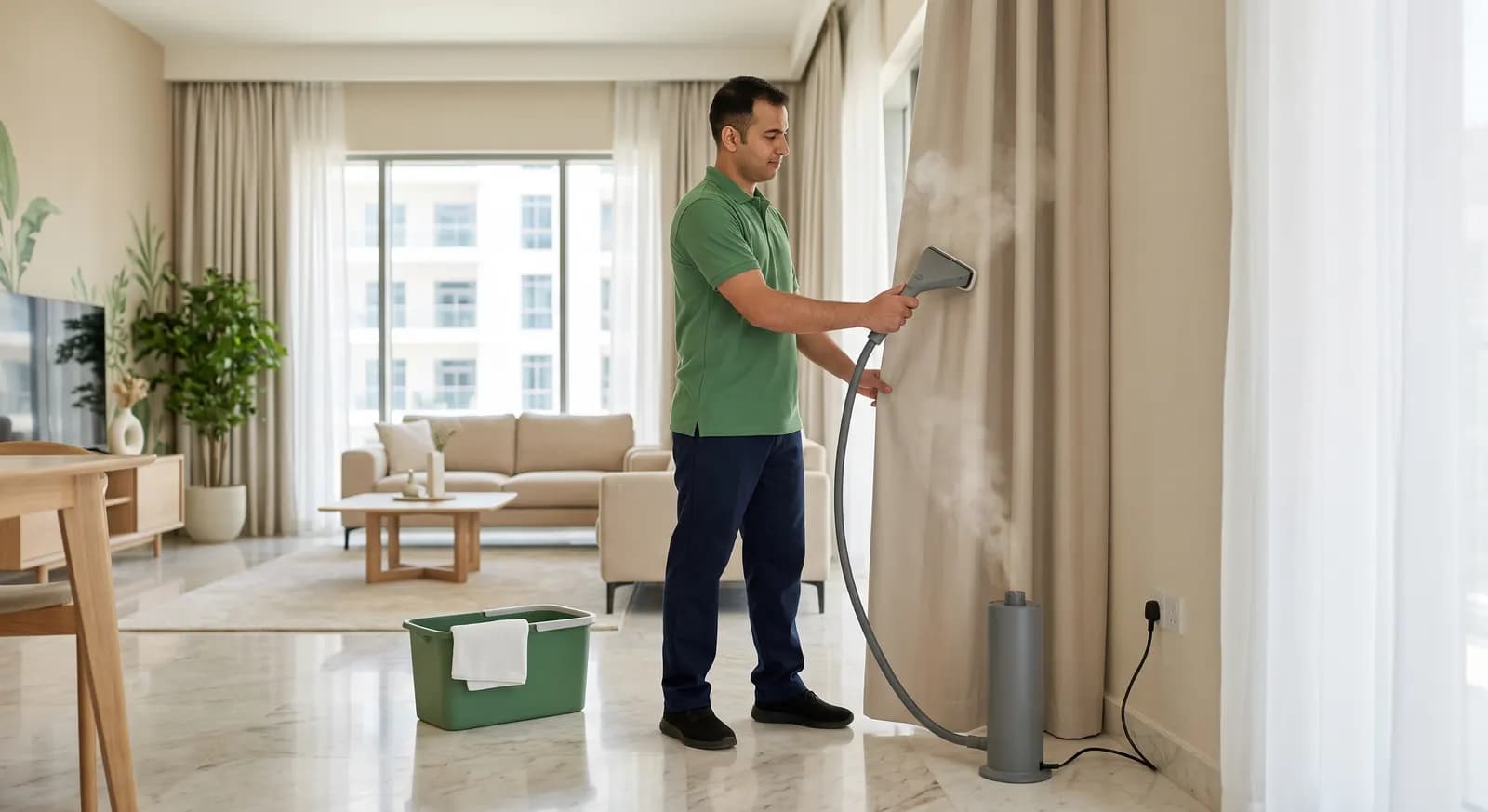 Curtain & Blinds Cleaning Dubai