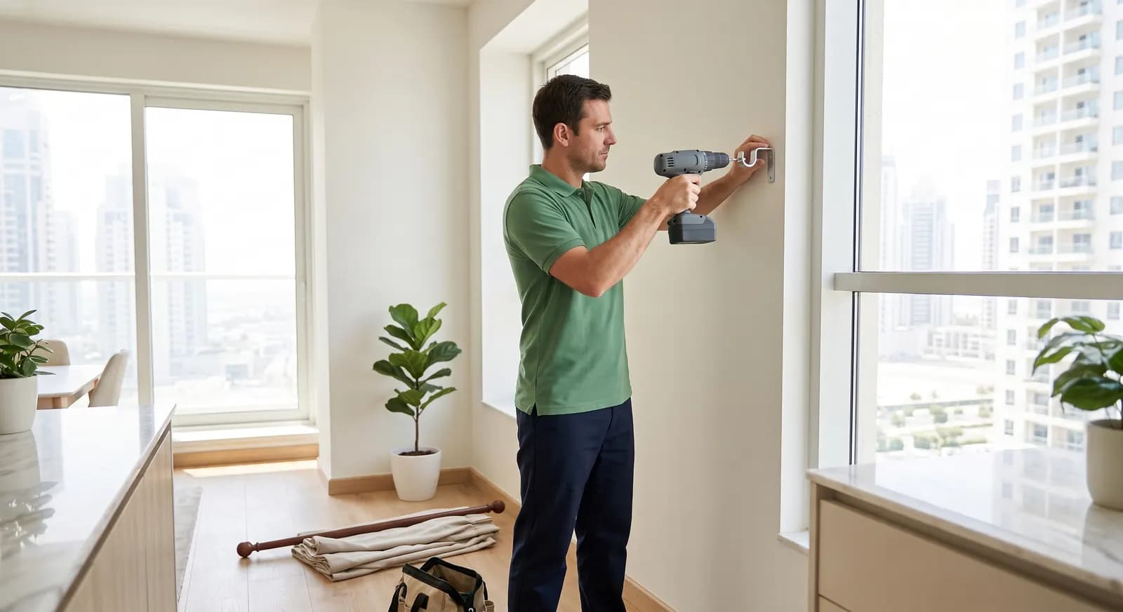 Curtains & Blinds Installation Dubai