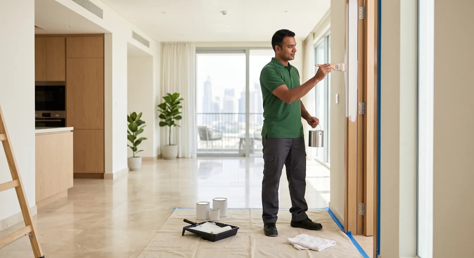 Door Painting Service Dubai